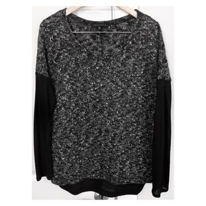 [Anthropologie] Sanctuary Block Knit Blouse